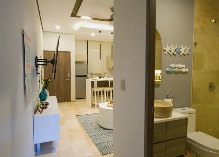 Apartamento Seascape Near The With A Sea-view Rooftop And Infinity Pool Tulum