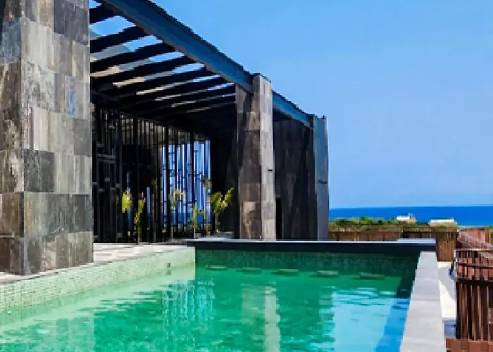 Seascape Near The With A Sea-view Rooftop And Infinity Pool * Tulum